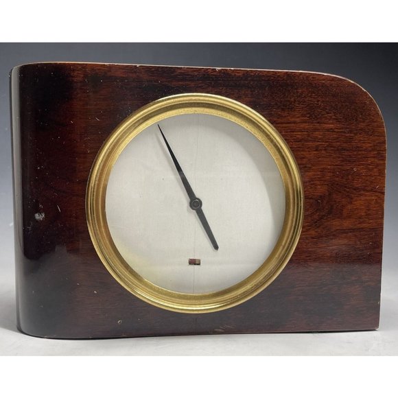 Antique Art Deco Taylor Wooden Barometer CASE PARTS / REPAIR 1920's - Picture 8 of 12